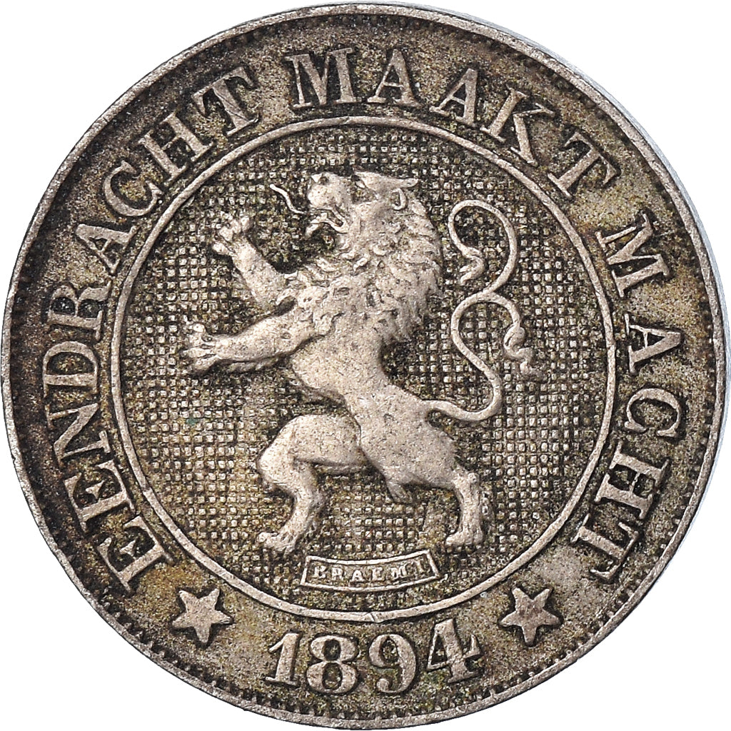 Coin, Belgium, 10 Centimes, 1894
