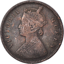 Coin, India, 1/4 Anna, 1876