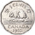 Coin, Canada, 5 Cents, 1962