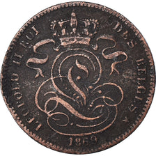 Coin, Belgium, Centime, 1869