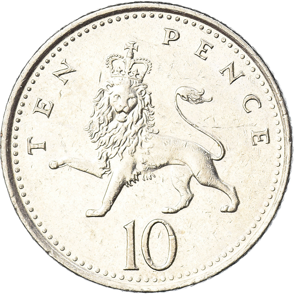 Moneta, Wielka Brytania, 10 Pence, 2002
