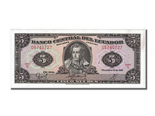 Banknote, Ecuador, 5 Sucres, 1988, 1988-11-22, KM:120A, UNC(65-70)