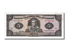 Banknote, Ecuador, 5 Sucres, 1988, 1988-11-22, KM:120A, UNC(65-70)