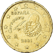 Münze, Spanien, 10 Euro Cent, 2001