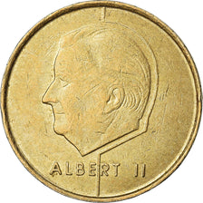 Moeda, Bélgica, 5 Francs, 5 Frank, 1998