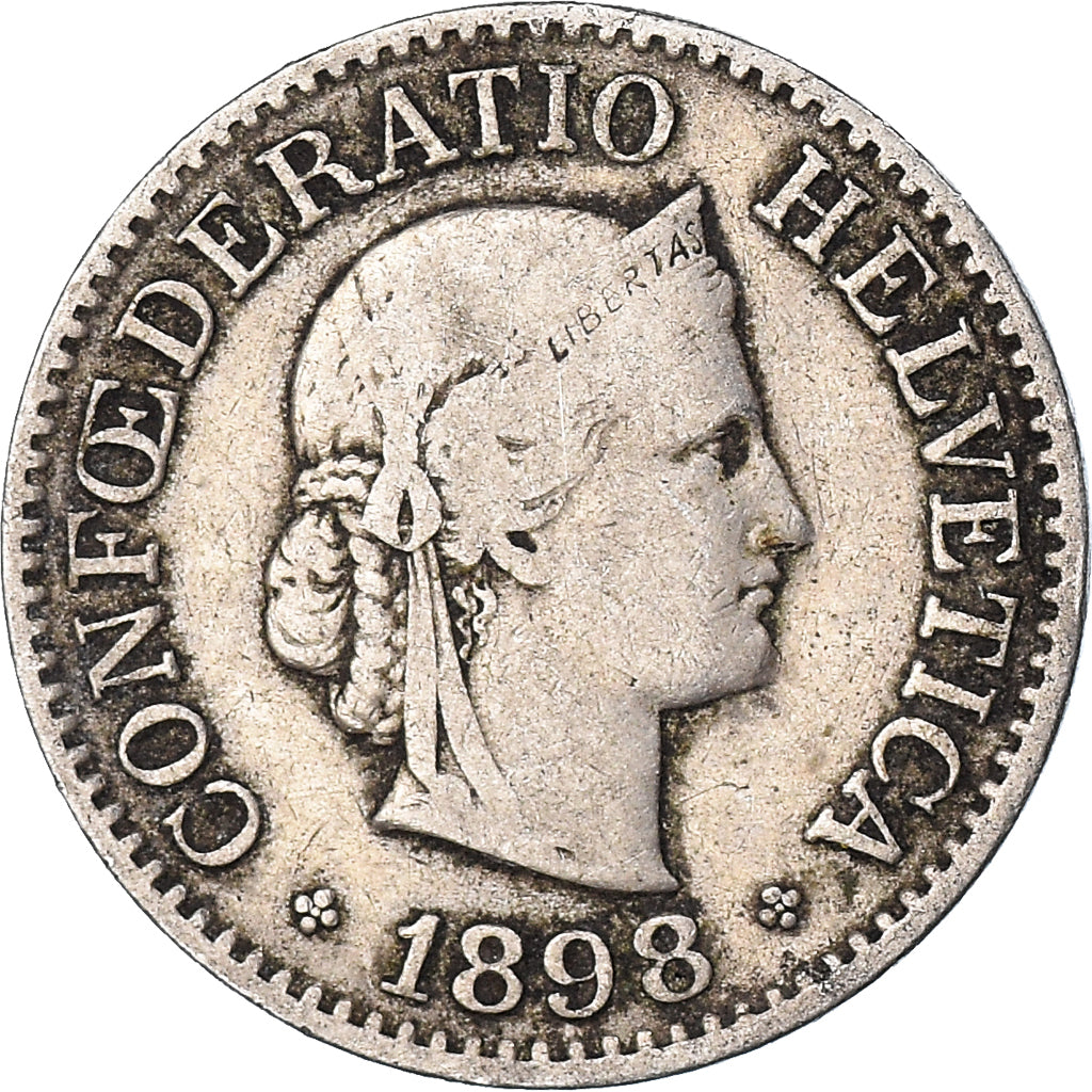 Moneta, Svizzera, 10 Rappen, 1898