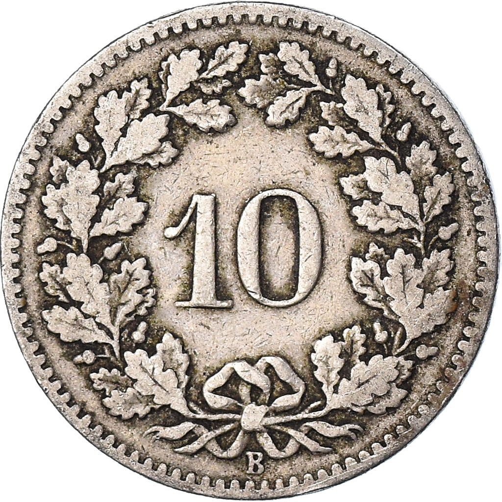 Moneta, Svizzera, 10 Rappen, 1898