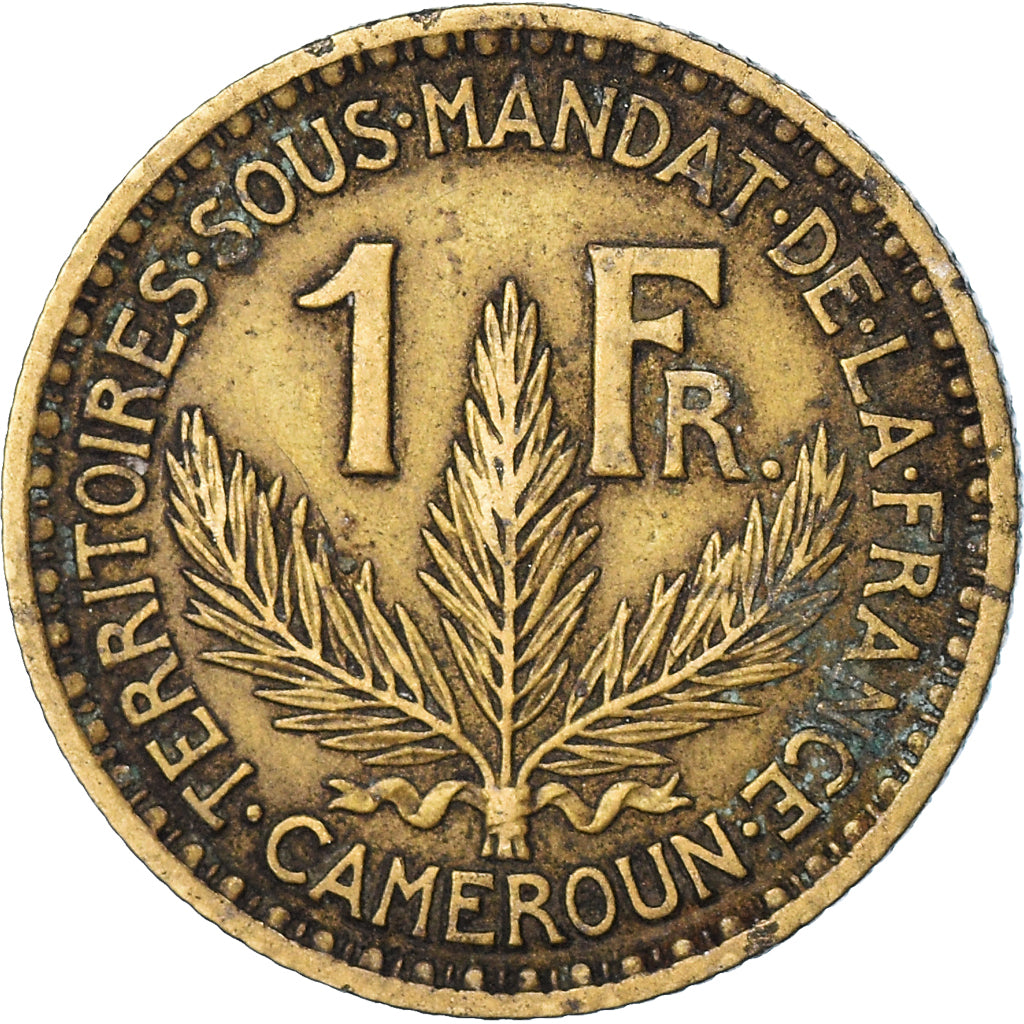 Monnaie, Cameroun, Franc, 1924