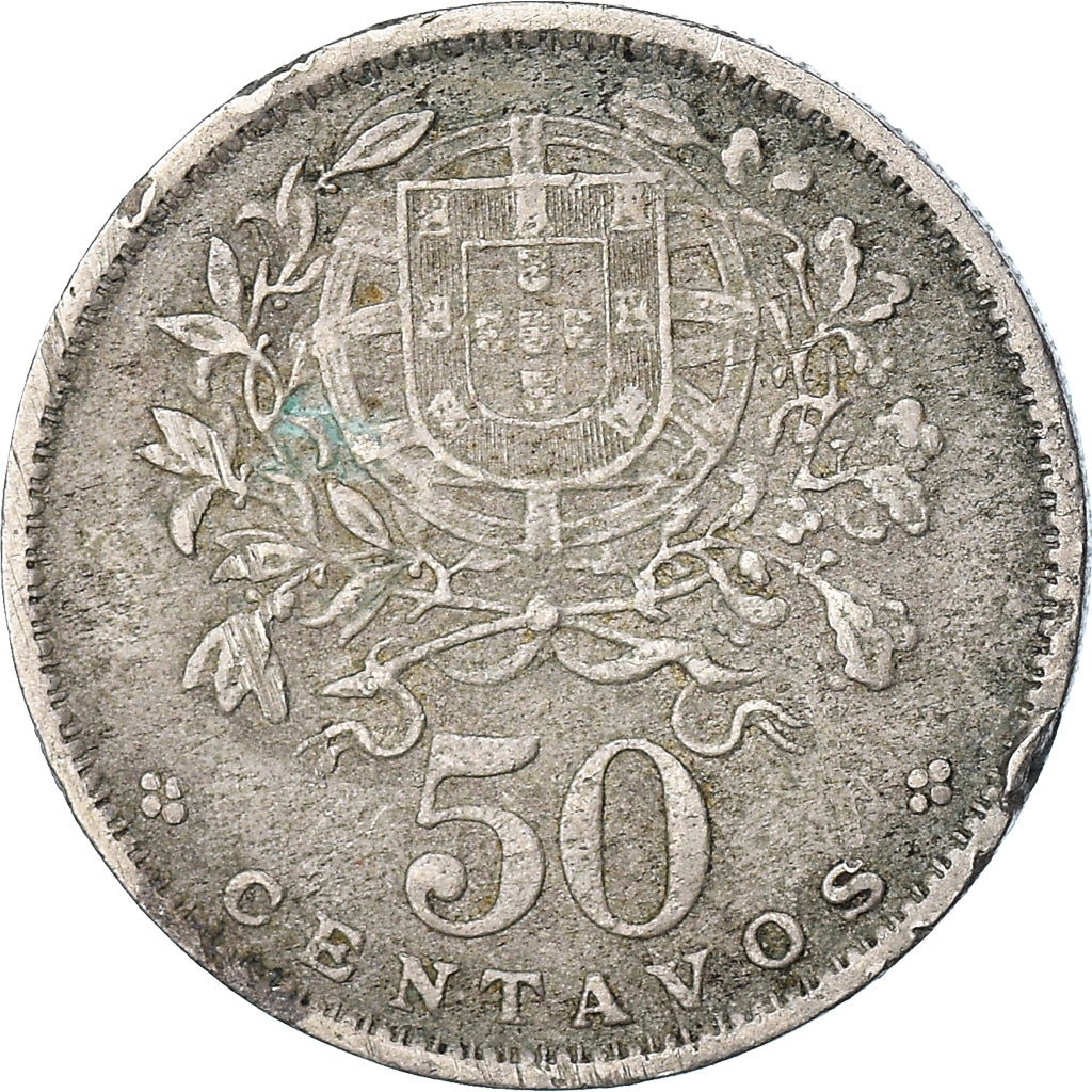 Coin, Portugal, 50 Centavos, 1945