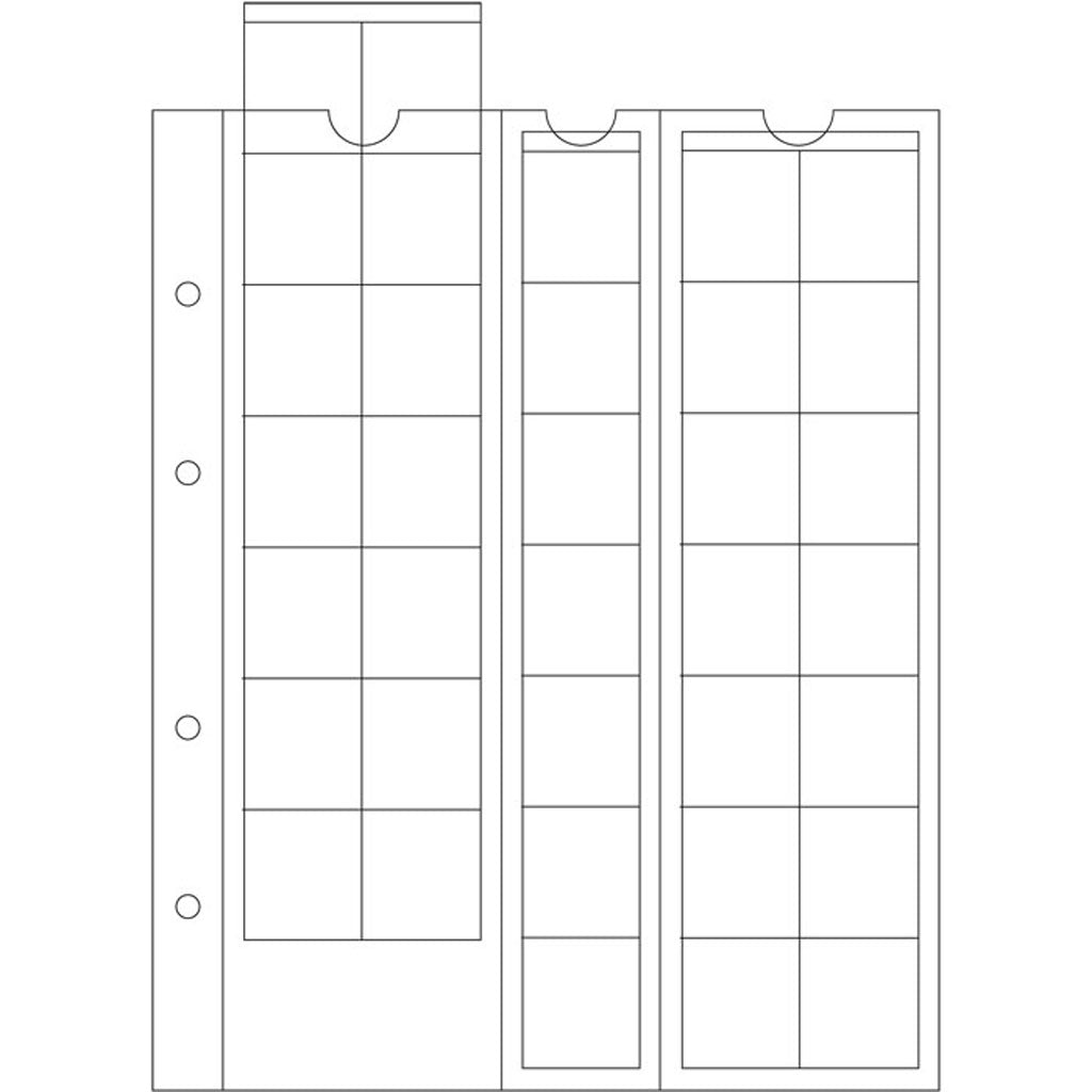 Pages, Optima, 27, mm, Set of 5, Leuchtturm:306013
