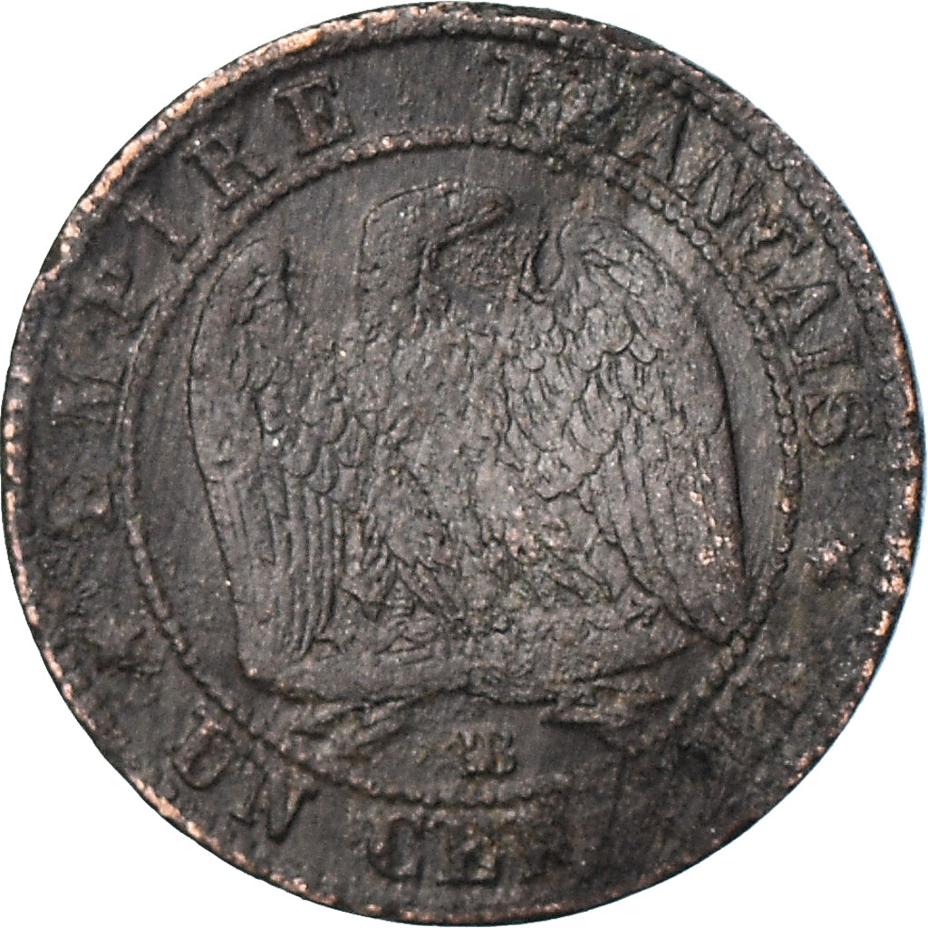 Münze, Frankreich, Centime, 1861