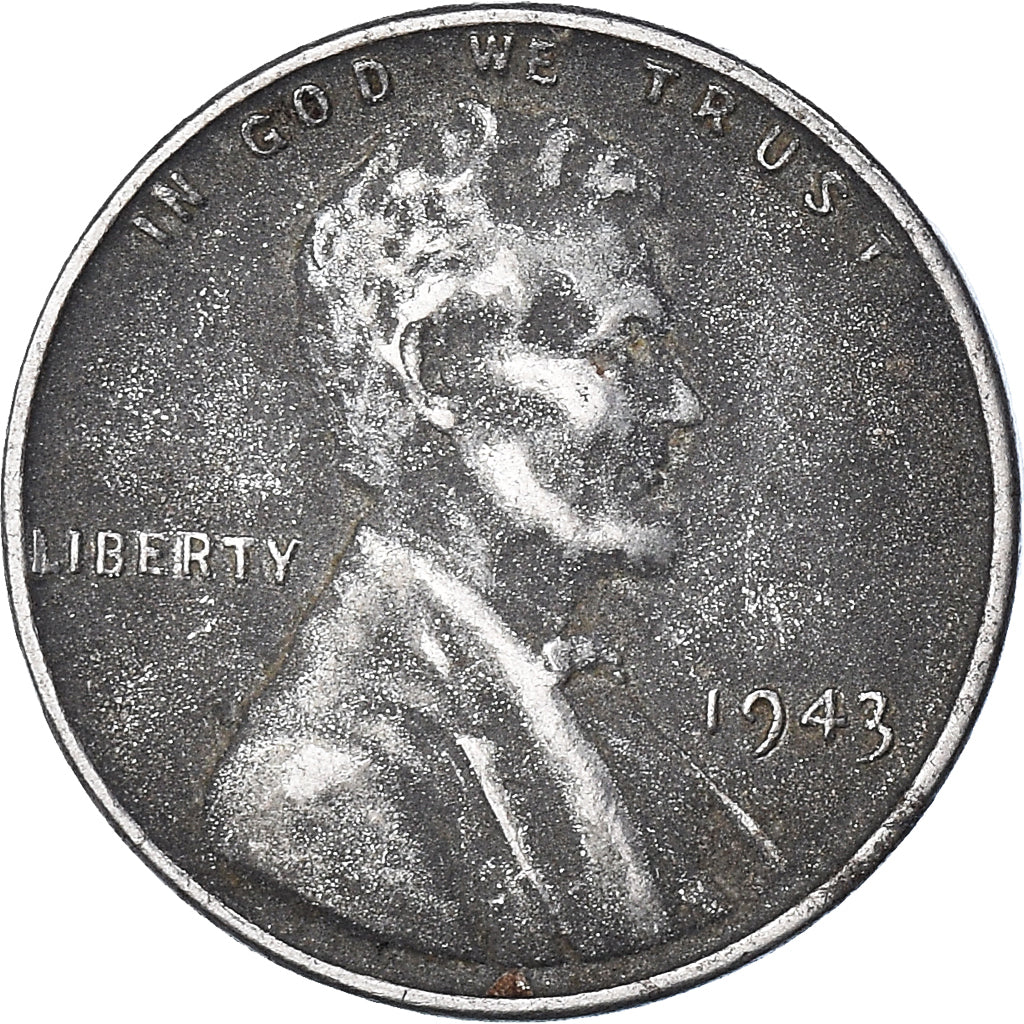Coin, United States, Cent, 1943
