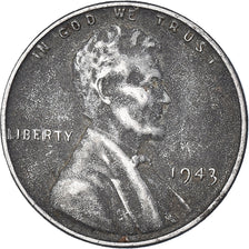 Coin, United States, Cent, 1943