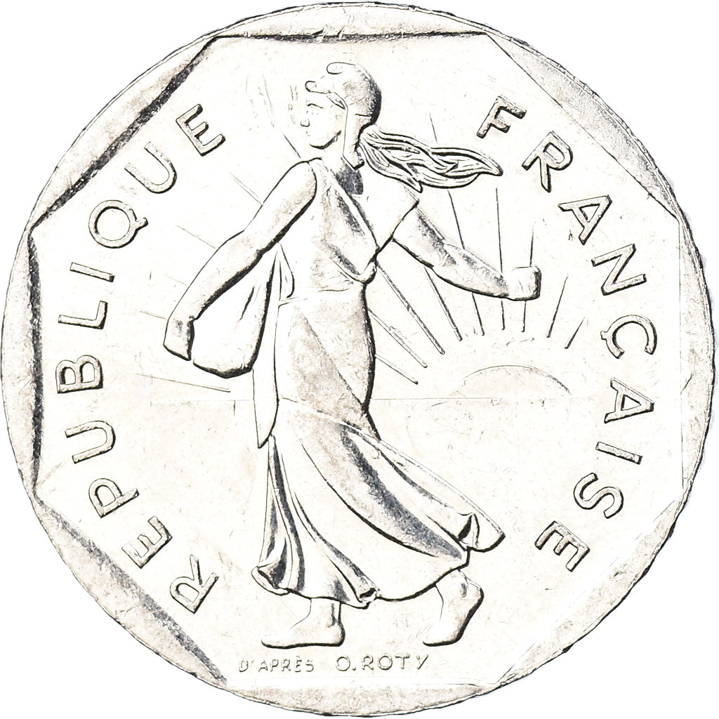 Coin, France, 2 Francs, 1998