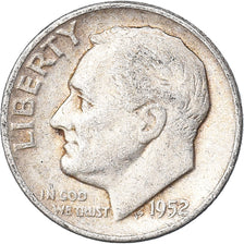 Coin, United States, Dime, 1952