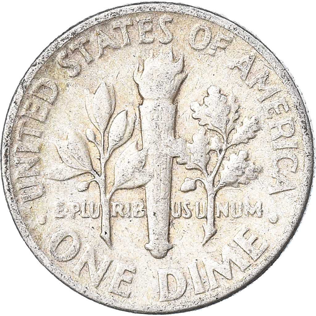 Coin, United States, Dime, 1952