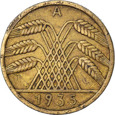 Coin, GERMANY, WEIMAR REPUBLIC, 10 Reichspfennig, 1935