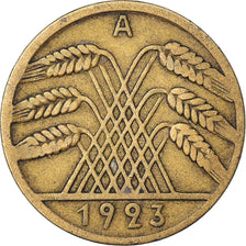 Coin, GERMANY, WEIMAR REPUBLIC, 10 Rentenpfennig, 1923