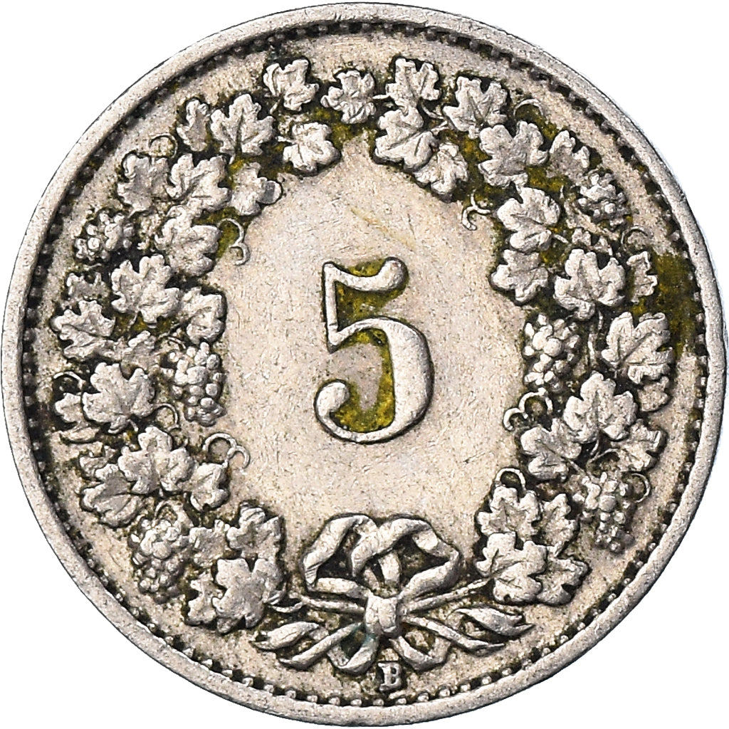 Moneta, Szwajcaria, 5 Rappen, 1920