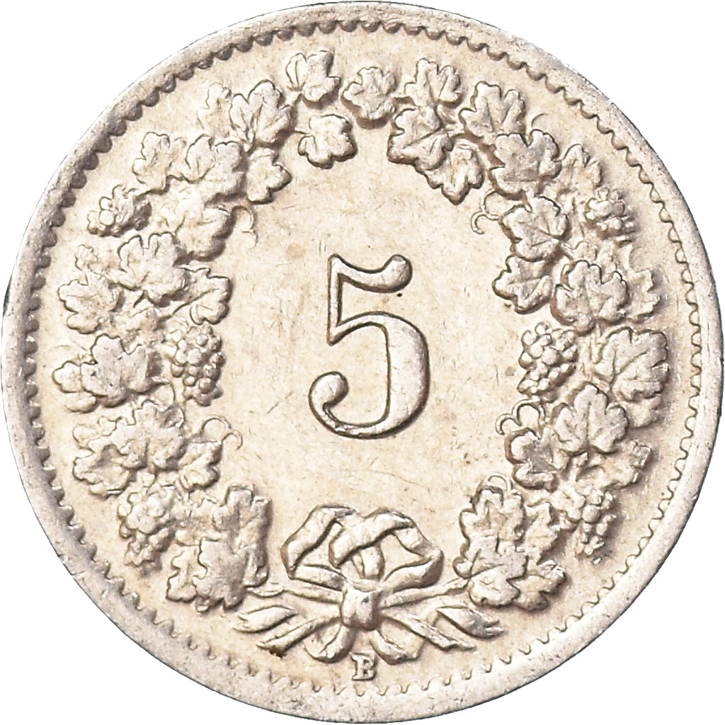 Moneta, Szwajcaria, 5 Rappen, 1946