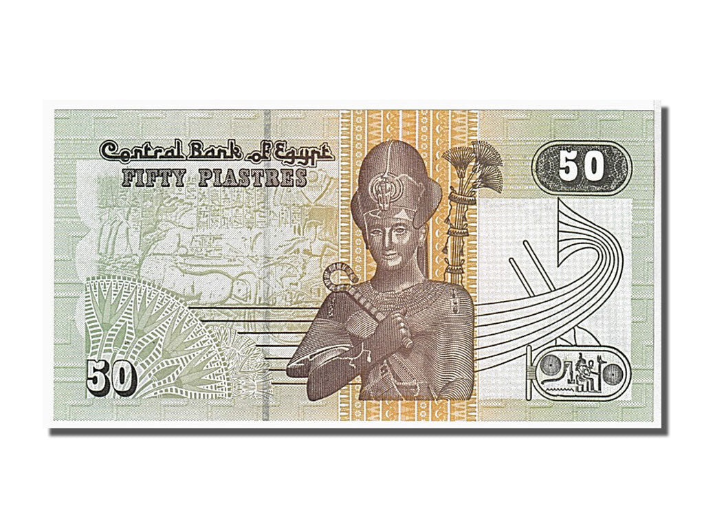 Banconote, Egitto, 50 Piastres, FDS