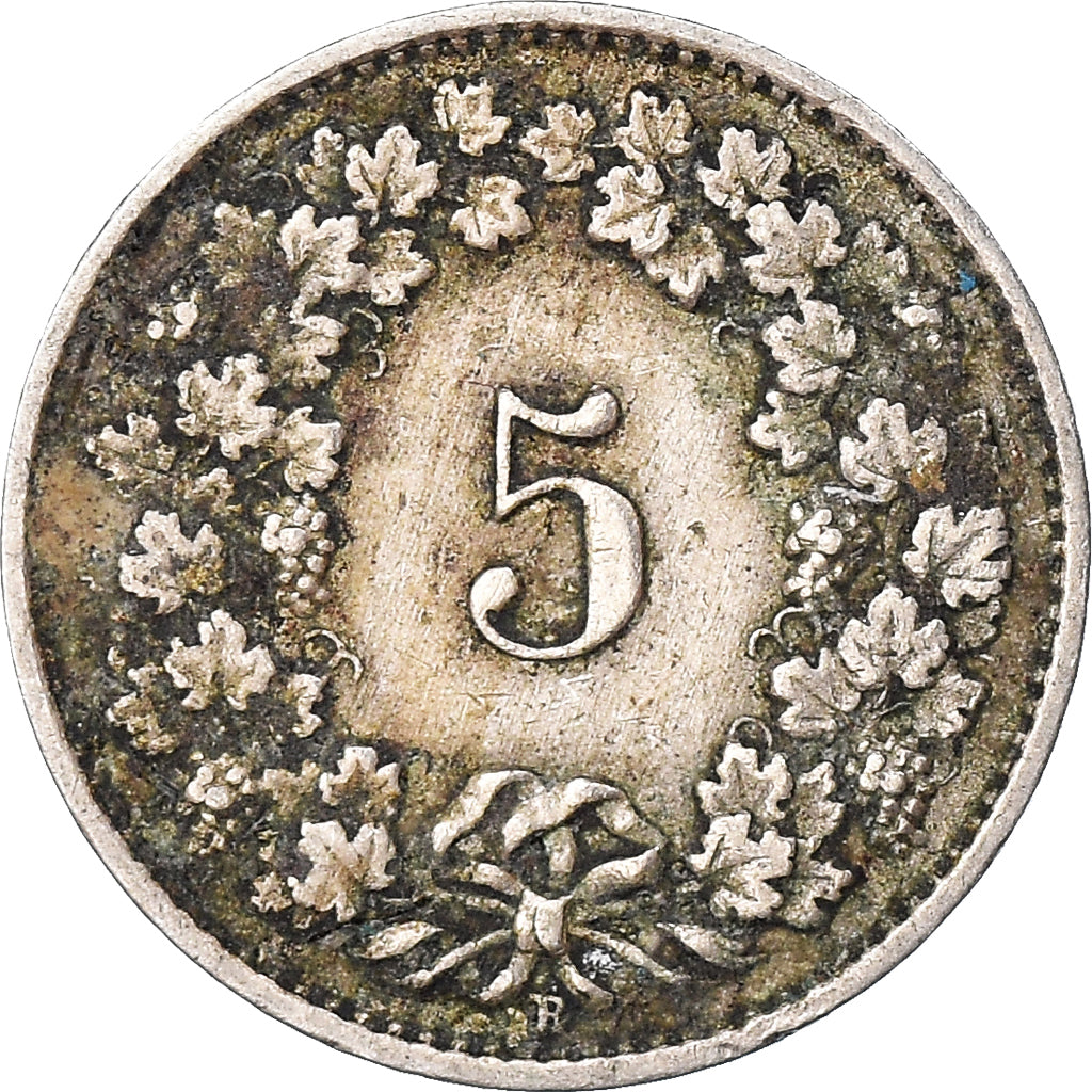 Moneda, Suiza, 5 Rappen, 1928