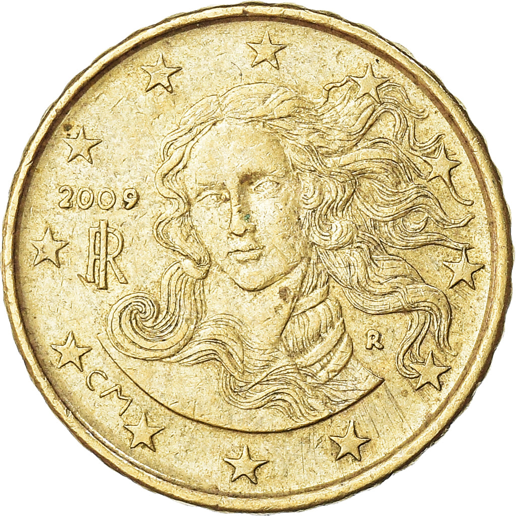 Moneda, Italia, 10 Euro Cent, 2009