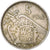 Moneta, Hiszpania, 5 Pesetas, 1957-59