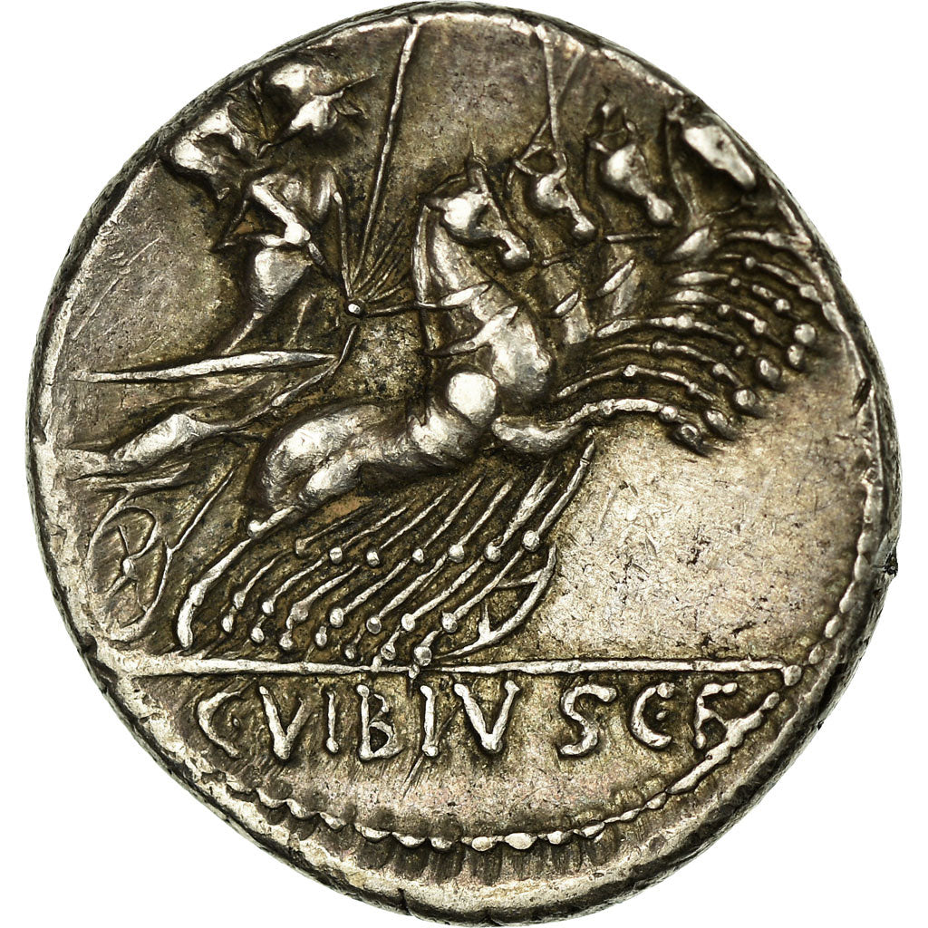 Coin, Vibia, Denarius, Rome, AU(50-53), Silver, Babelon:1