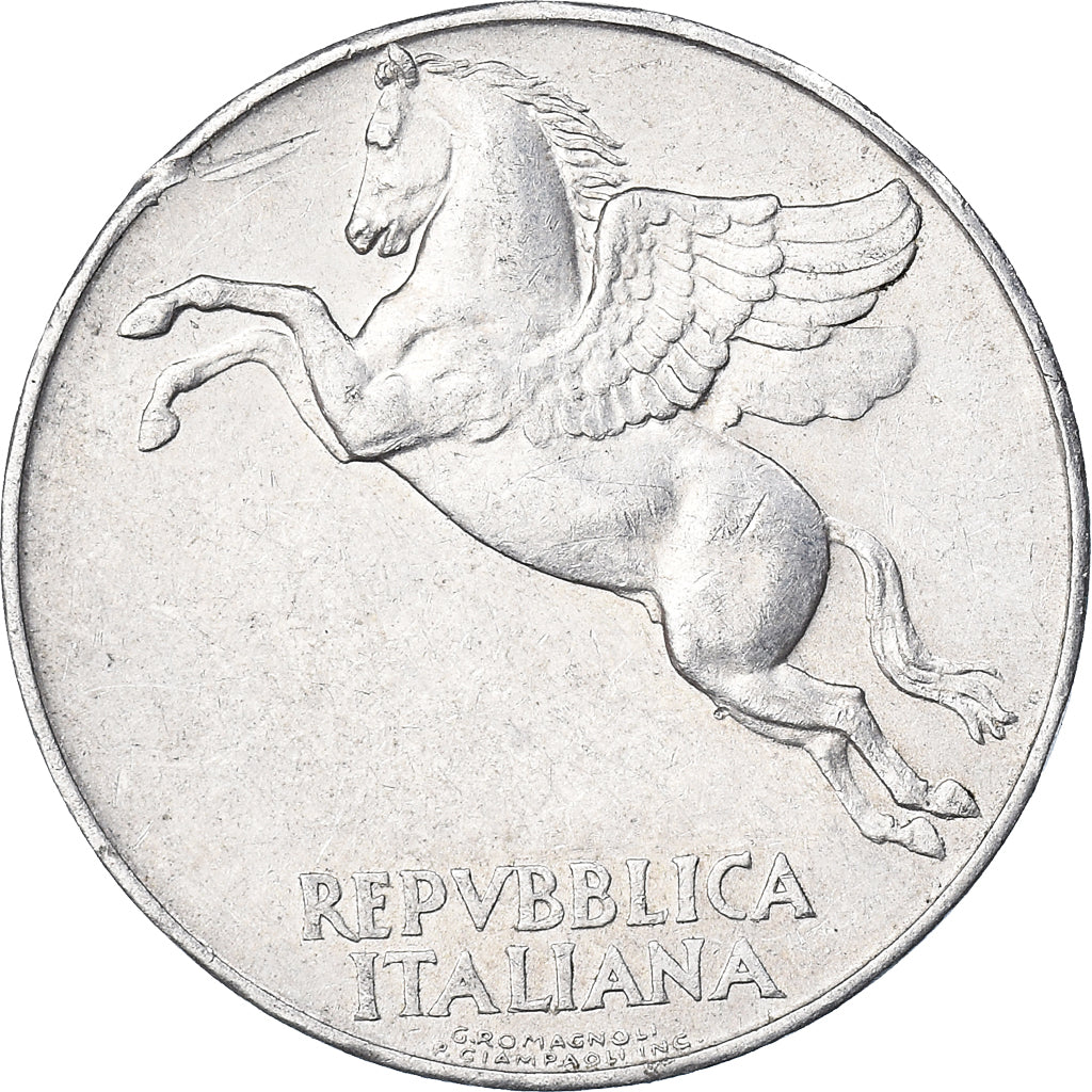 Moneda, Italia, 10 Lire, 1948