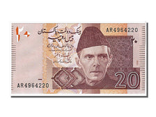 Banconote, Pakistan, 20 Rupees, 2006, KM:46b, FDS