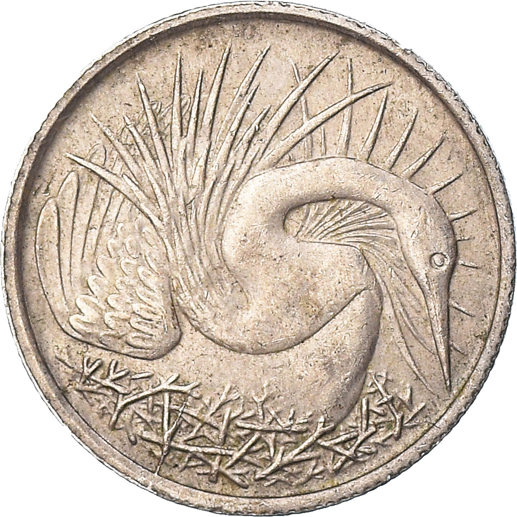 Moneta, Singapore, 5 Cents, 1967