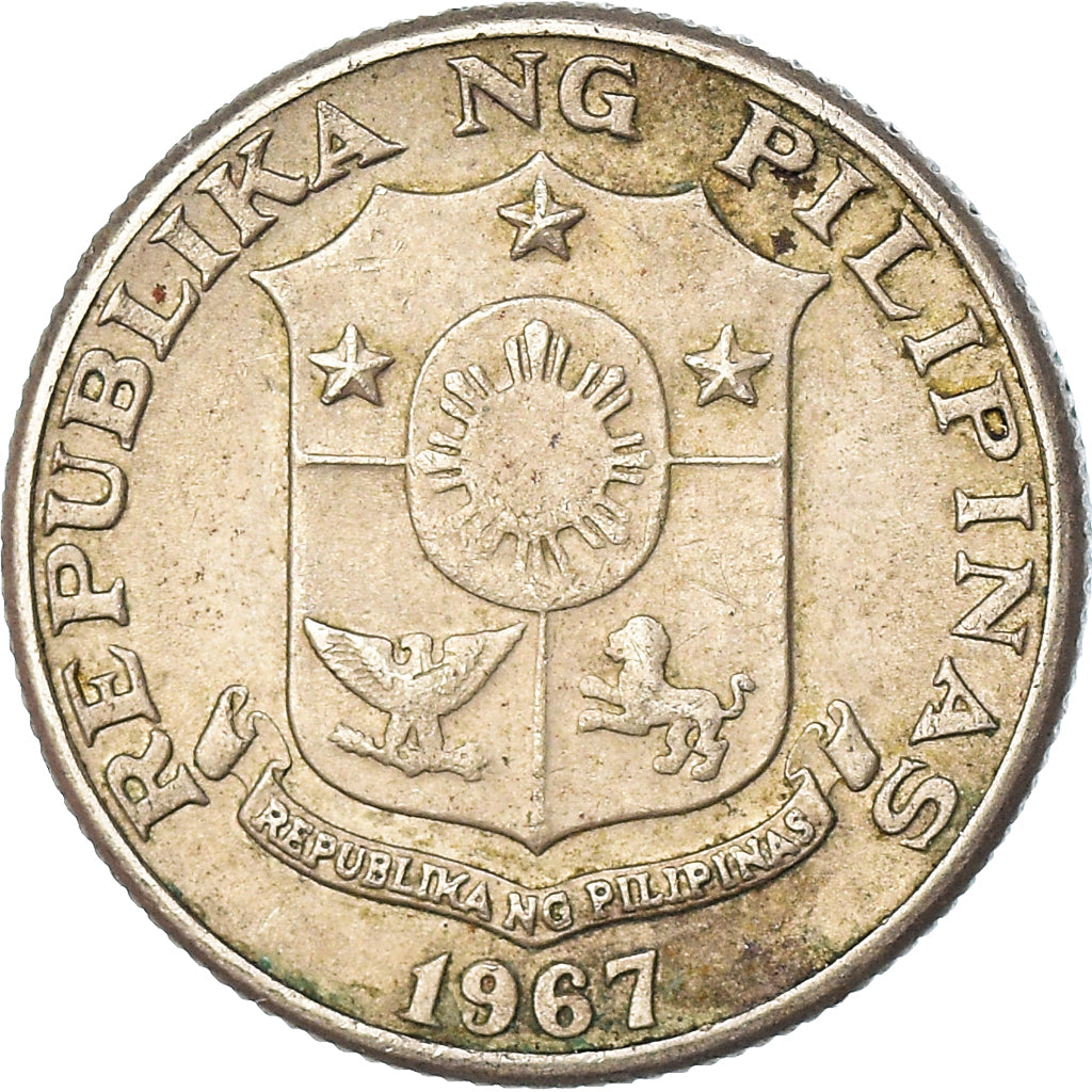 Munten, Fillipijnen, 25 Sentimos, 1967