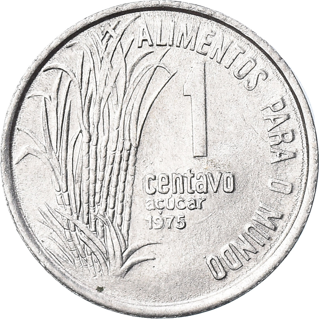 Moneta, Brasile, Centavo, 1975