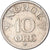 Munten, Noorwegen, 10 Öre, 1953