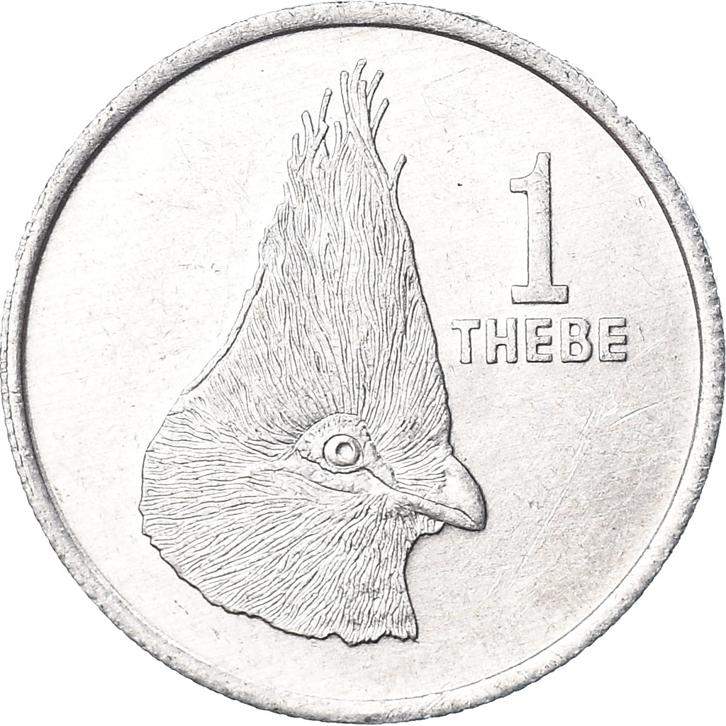 Coin, Botswana, Thebe, 1976