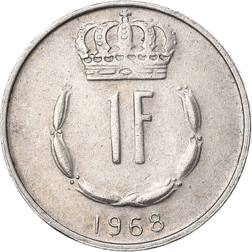 Coin, Luxembourg, Franc, 1968