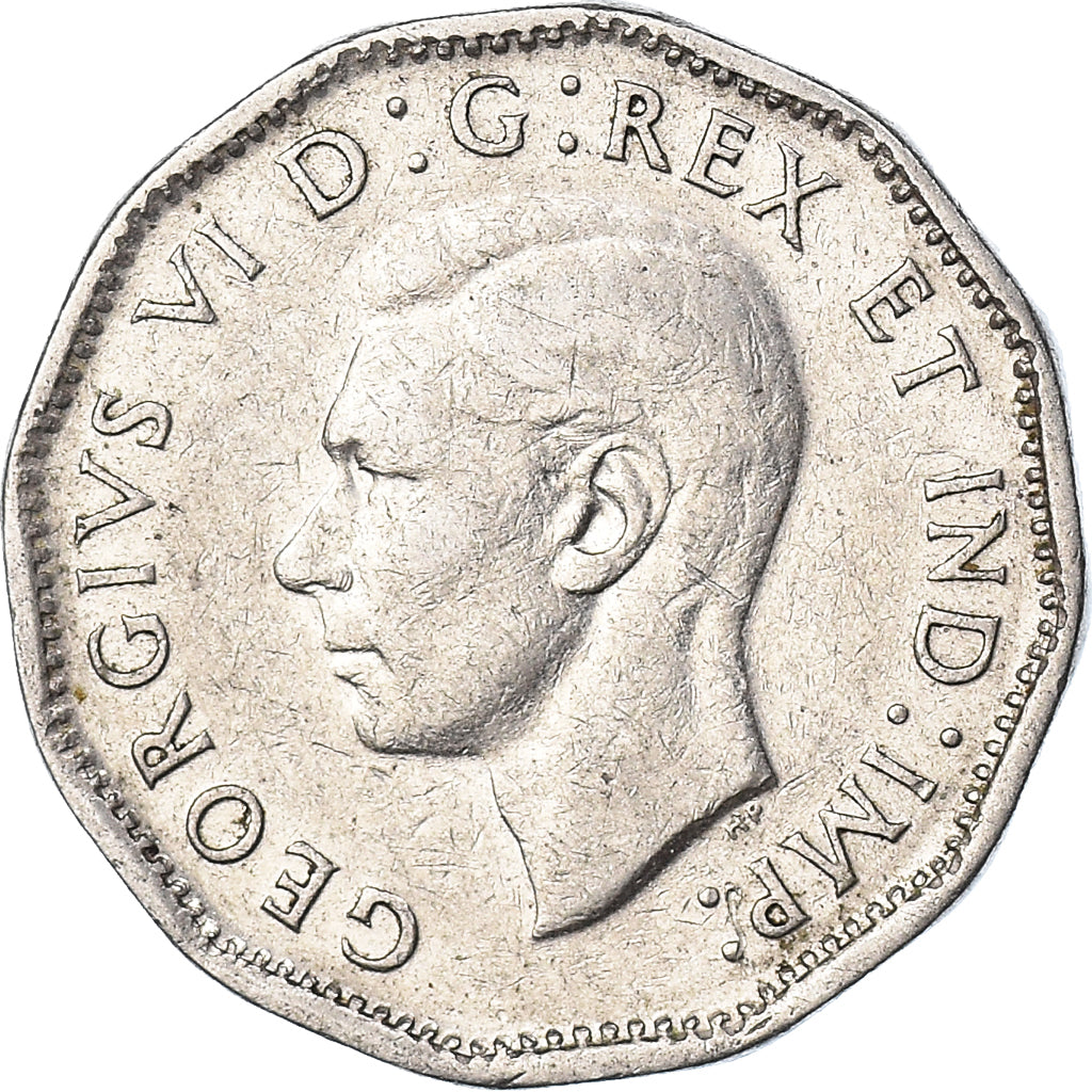 Coin, Canada, 5 Cents, 1947