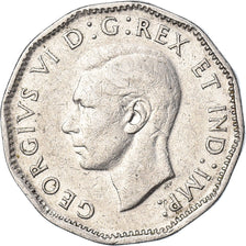 Coin, Canada, 5 Cents, 1947