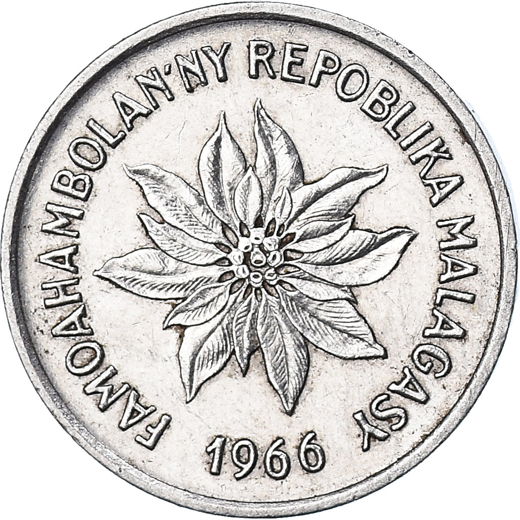 Münze, Madagascar, Franc, 1966