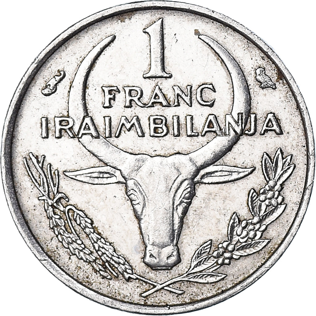 Münze, Madagascar, Franc, 1966