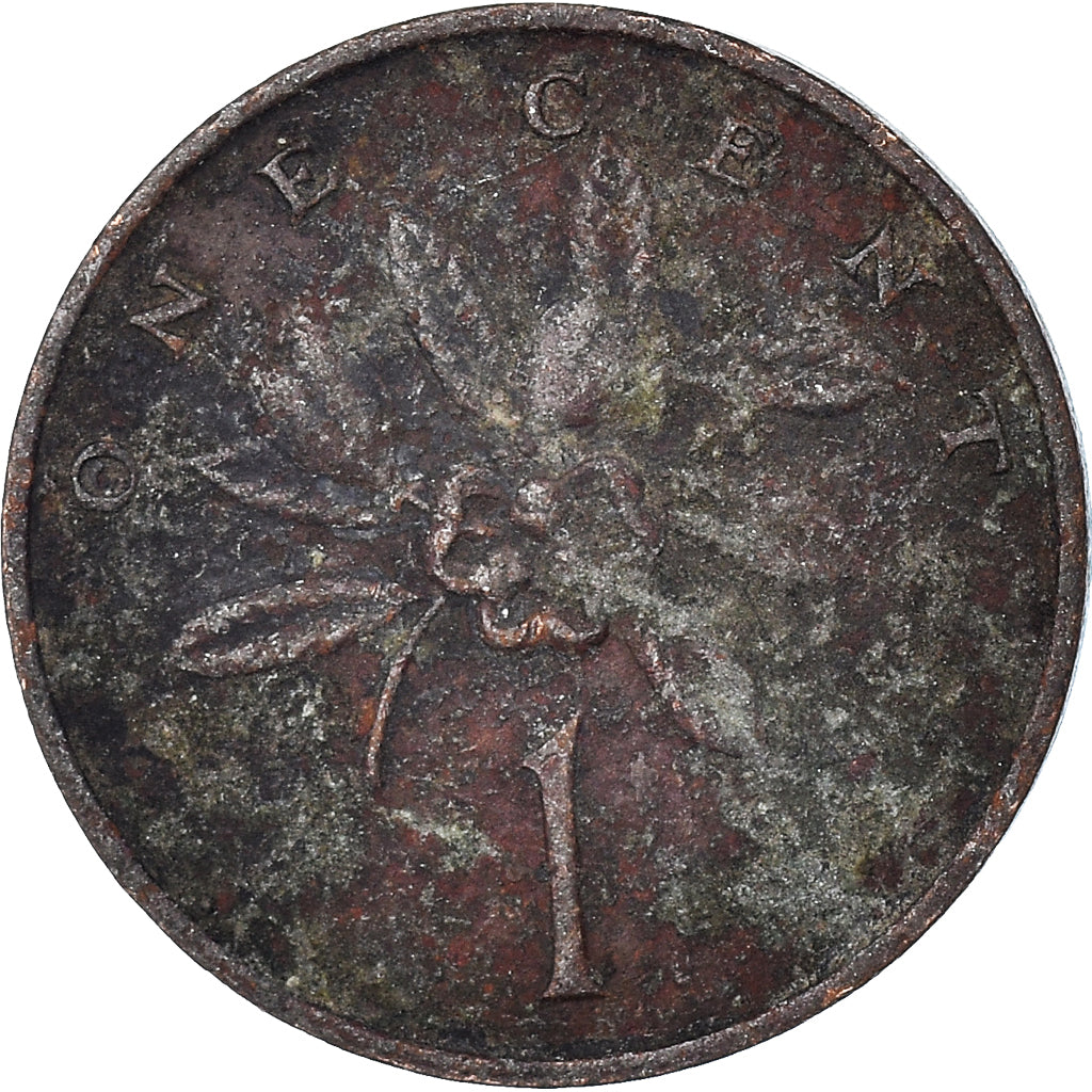 Moeda, Jamaica, Cent, 1969