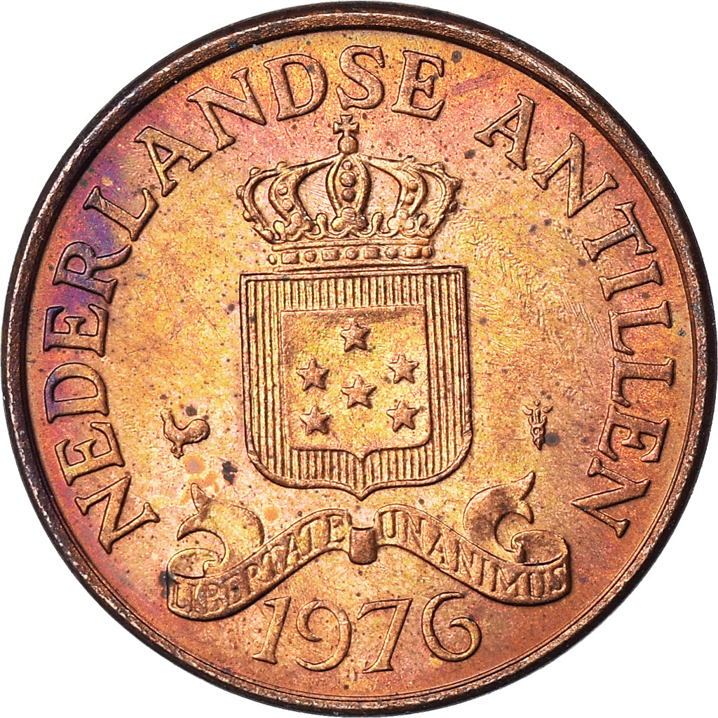 Coin, Netherlands, 2-1/2 Cents, 1976