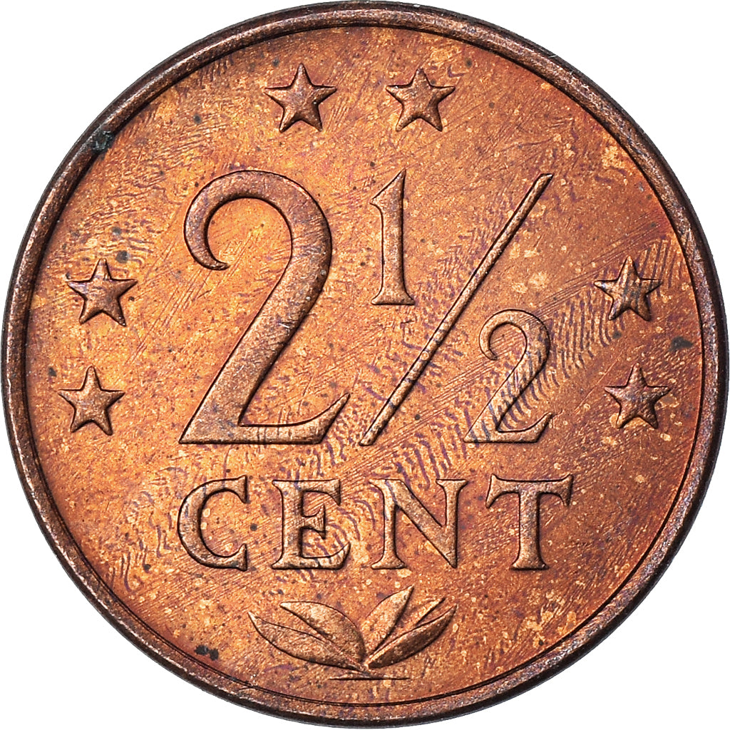 Coin, Netherlands, 2-1/2 Cents, 1976