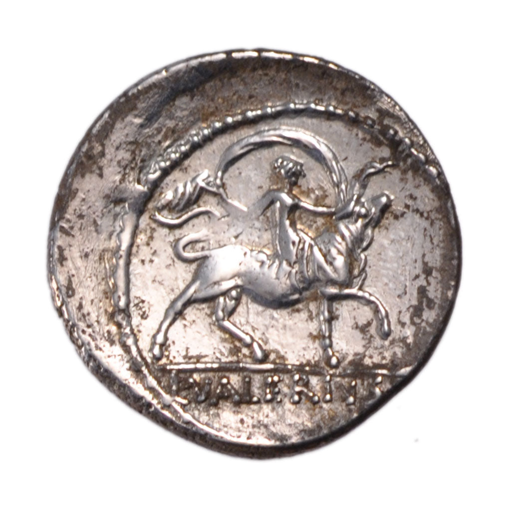 Valeria, Denarius, AU(50-53), Silver, Babelon #16, 4.00