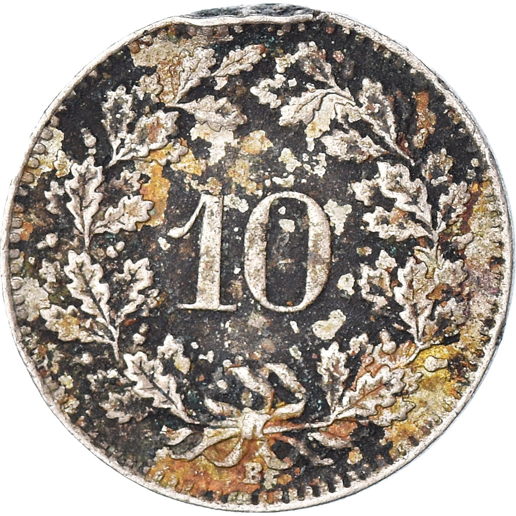 Moneta, Szwajcaria, 10 Rappen, 1960