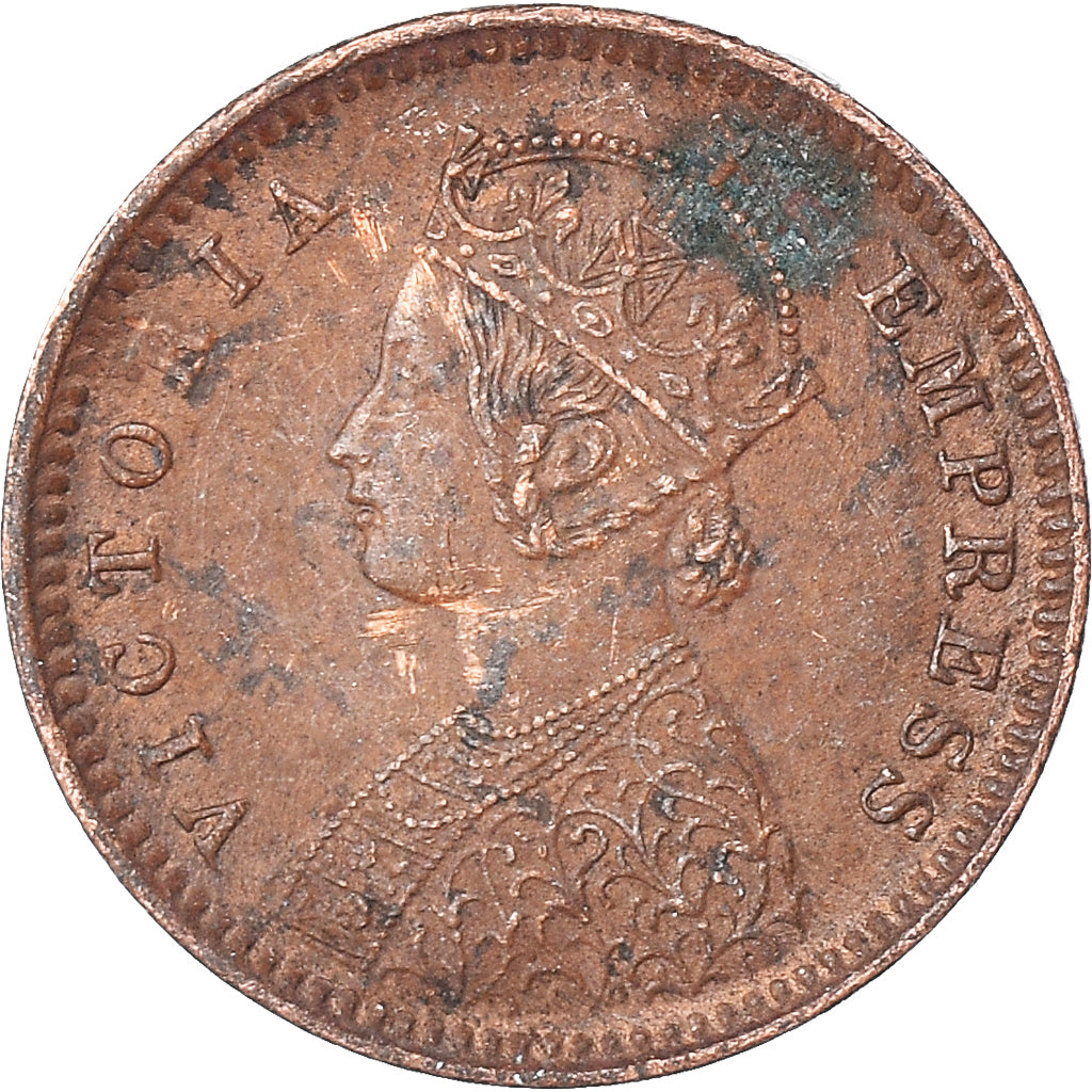 Moneda, India, 1/12 Anna, 1887