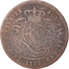 Moeda, Bélgica, 2 Centimes, 1836