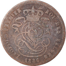 Moneta, Belgia, 2 Centimes, 1836