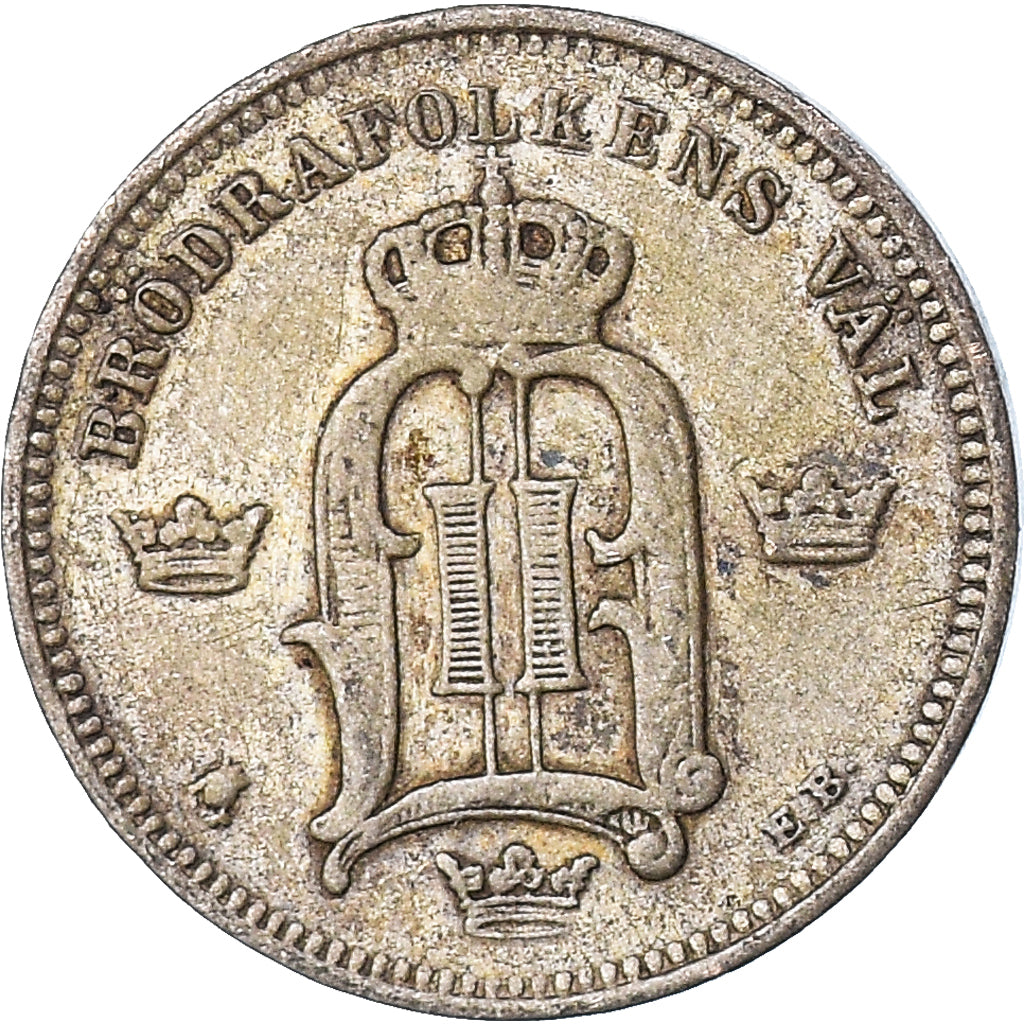 Moneta, Szwecja, 10 Öre, 1902